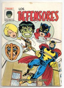 Comics : LOS DEFENSORES - Nº 5 - ”¡SCORPIO DEBE MORIR!” - VERTICE - Año 1981.